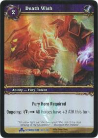 warcraft tcg foil and promo cards death wish foil