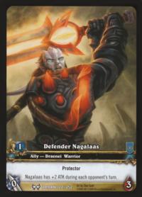 warcraft tcg extended art defender nagalaas ea