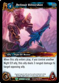 warcraft tcg war of the ancients delinar silvershot