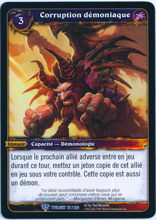 Demonic Corruption (French)