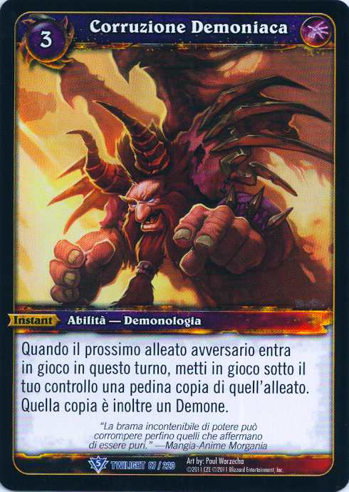 Demonic Corruption (Italian)