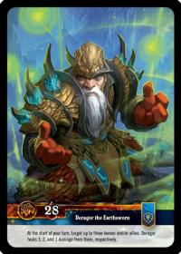 warcraft tcg twilight of the dragons deragor the earthsworn