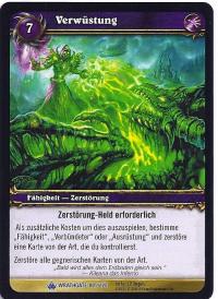 warcraft tcg wrathgate devastation german