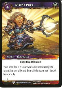 warcraft tcg worldbreaker divine fury