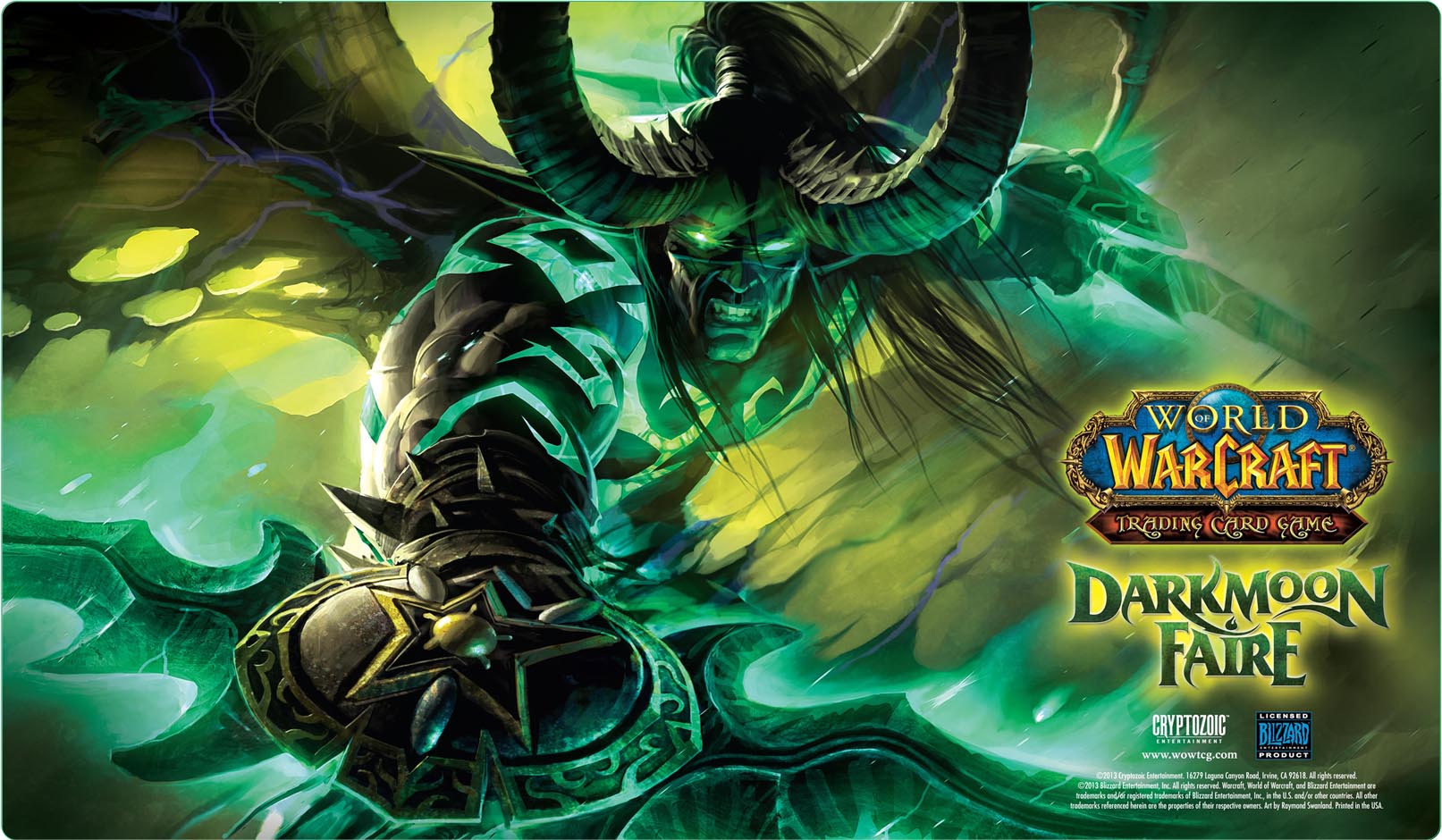 2013 DMF Illidan Playmat