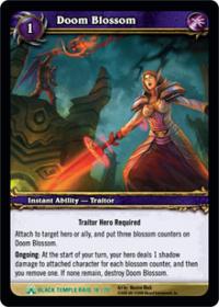 warcraft tcg black temple doom blossom