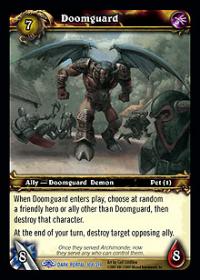 warcraft tcg the dark portal doomguard