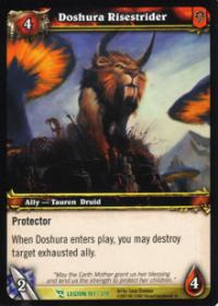 warcraft tcg archives doshura risestrider foil