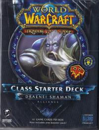 warcraft tcg warcraft sealed product class deck 13 draenei shaman