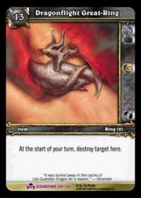 warcraft tcg scourgewar dragonflight great ring