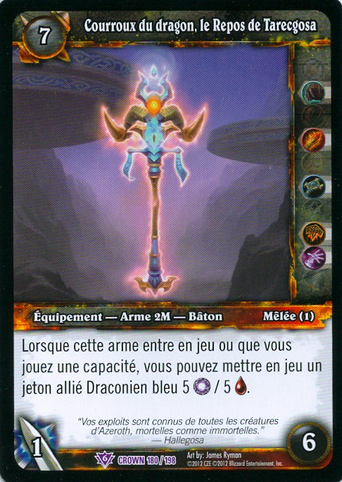 Dragonwrath, Tarecgosa's Rest (French)