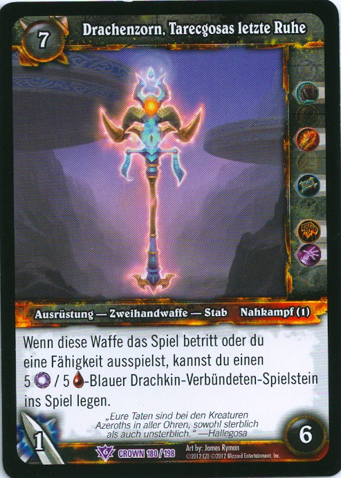 Dragonwrath, Tarecgosa's Rest (German)