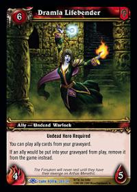 warcraft tcg the dark portal dramla lifebender