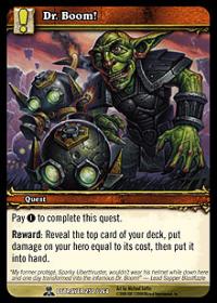 warcraft tcg archives dr boom foil