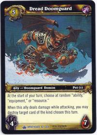 warcraft tcg wrathgate dread doomguard