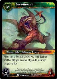 warcraft tcg reign of fire dreadhound