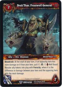 warcraft tcg reign of fire drek thar frostwolf general