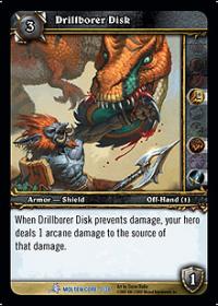 warcraft tcg molten core drillborer disk