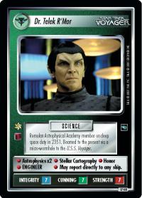 star trek 1e reflections 1 dr telek r mor foil