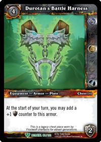 warcraft tcg betrayal of the guardian durotan s battle harness