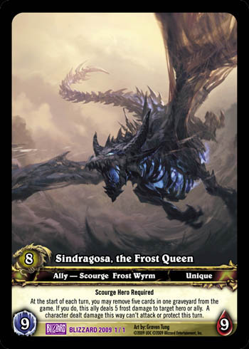 Sindragosa - Blizzard Extended Art