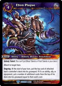 warcraft tcg war of the ancients ebon plague