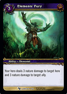 Element's Fury - FOIL