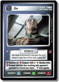 star trek 1e blaze of glory elim foil