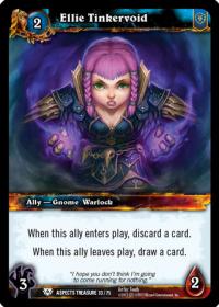 warcraft tcg battle of aspects ellie tinkervoid