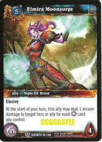 warcraft tcg war of the elements elmira moonsurge