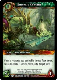 warcraft tcg worldbreaker emerald captain