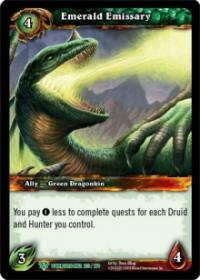 warcraft tcg worldbreaker emerald emissary