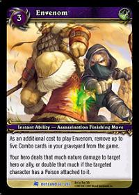 warcraft tcg fires of outland envenom