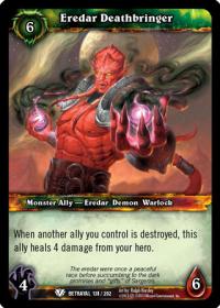 warcraft tcg betrayal of the guardian eredar deathbringer