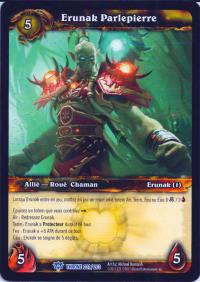 warcraft tcg throne of the tides french erunak stonespeaker french