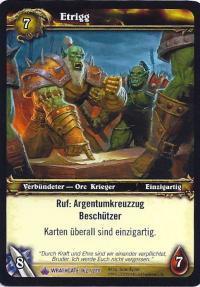 warcraft tcg wrathgate etrigg german