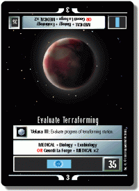 star trek 1e 1e premiere limited evaluate terraforming