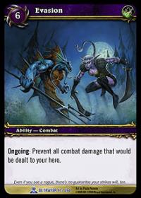 warcraft tcg servants of betrayer evasion