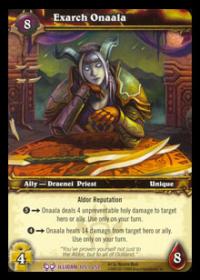 warcraft tcg the hunt for illidan exarch onaala