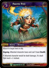 warcraft tcg worldbreaker faerie fire