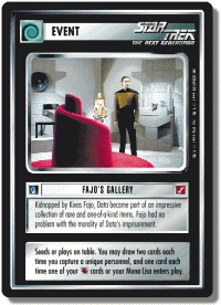 star trek 1e blaze of glory fajo s gallery foil