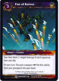 warcraft tcg class decks 2011 spring fan of knives cd