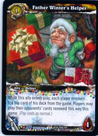 warcraft tcg feast of winter veil 12 father winter s helper