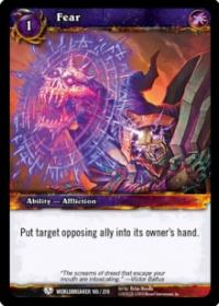 warcraft tcg worldbreaker fear