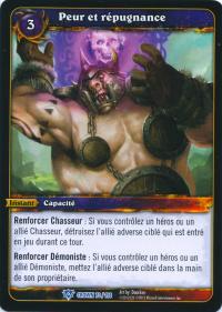 warcraft tcg crown of the heavens foreign fear and loathing french