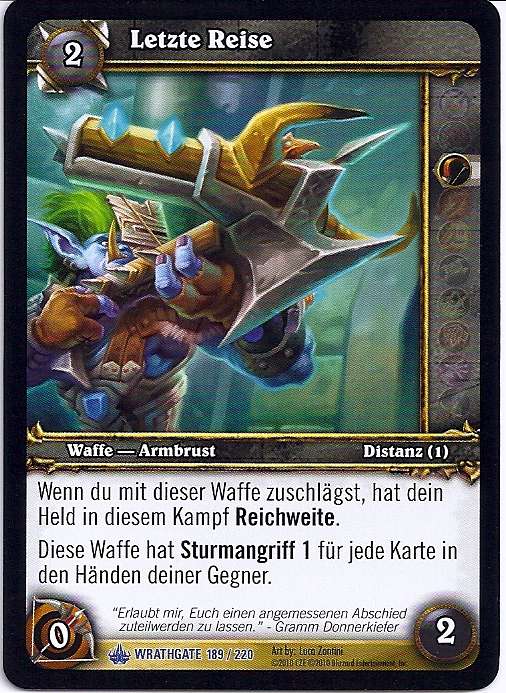 Final Voyage (German)