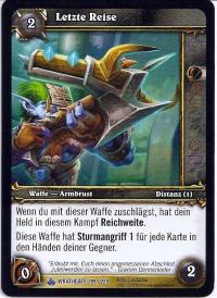 warcraft tcg wrathgate final voyage german