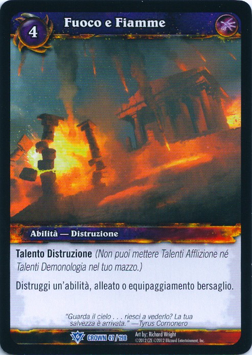 Fire and Brimstone (Italian)