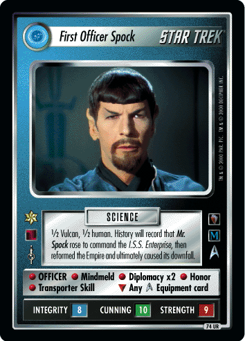 First Officer Spock   