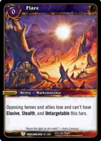 warcraft tcg worldbreaker flare